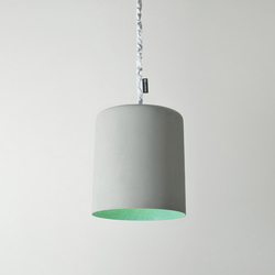 Bin cemento turquoise | Suspended lights | IN-ES.ARTDESIGN