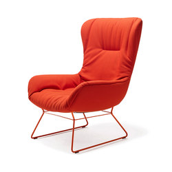 Leya | Wingback Chair with wire frame | Armchairs | FREIFRAU MANUFAKTUR