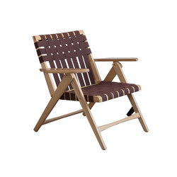 Folding Lounge Chair Oak | Armchairs | Todd St. John