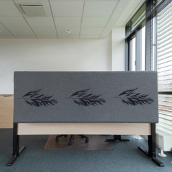 Kurage Table Screen System 50 | Rounded | Rush Power | Table accessories | Kurage