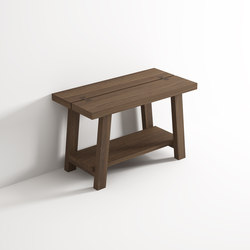 Stool with shelf | Bath stools / benches | Idi Studio