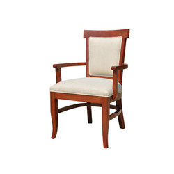 Wood Dining Chair with Armrest | Chairs | BK Barrit
