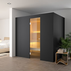 Nido Indoor Night Black | Saunas | Küng Wellness