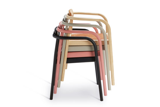 Ahm Chair | Natural Ash with Brown Leather Seat | Chairs | Please Wait to be Seated