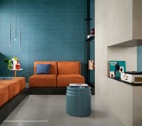 Prism Midnight MosaicoQ 30,5x30,5 | Ceramic mosaics | Atlas Concorde