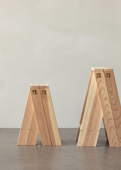 Ishinomaki AA BAR STOOL, H72 | Douglas Fir | Stools | Audo Copenhagen