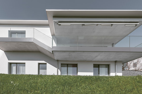 Litefront all glass ballustrade | Balcony glazing | Sky-Frame