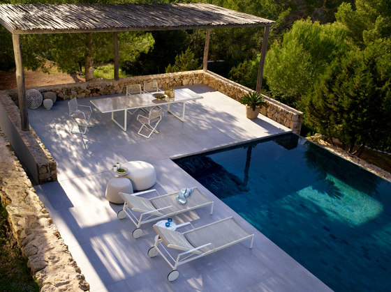 Nodi Adjustable Lounger | Sun loungers | Tribù