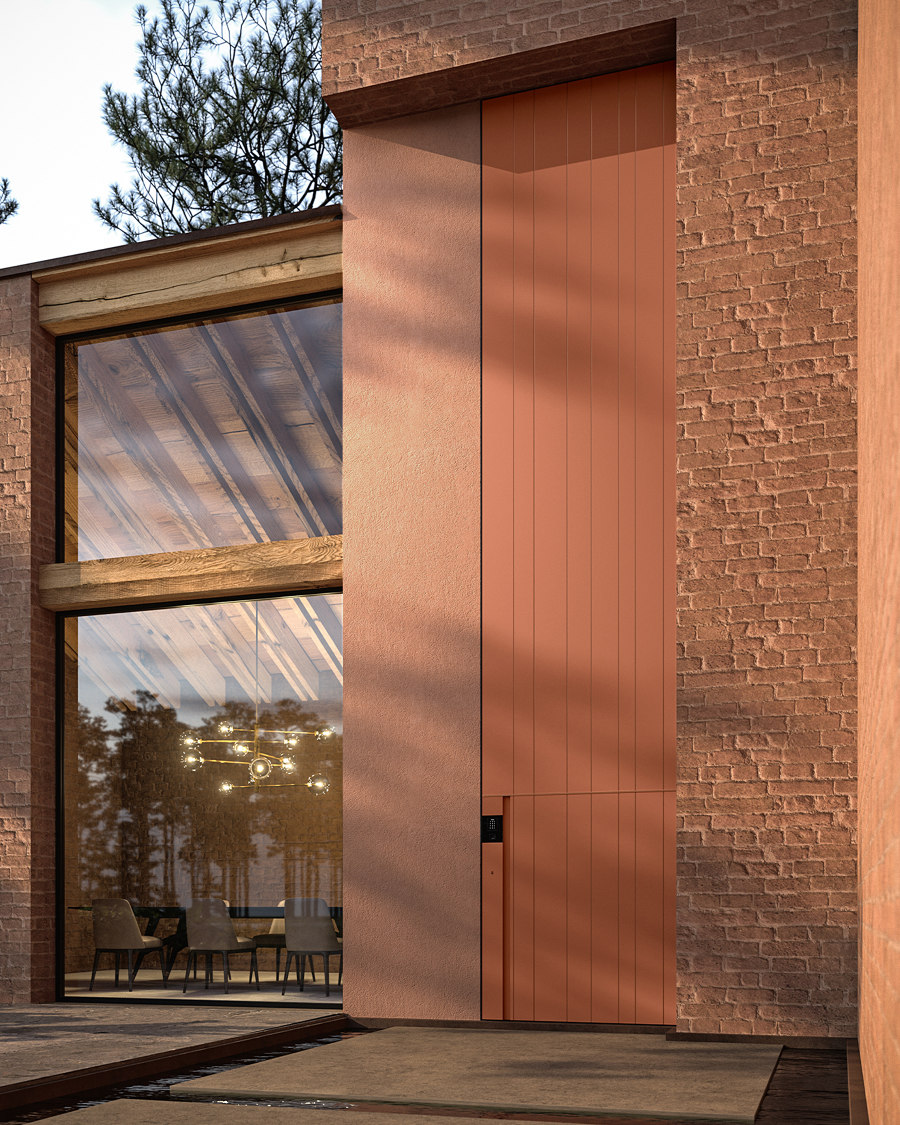 Entrance interpretation ALICANTE | Manufacturer references | Oikos Venezia – Architetture d’ingresso