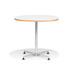 san_siro pebble-shaped/round table with metal frame | Dining tables | Kusch+Co