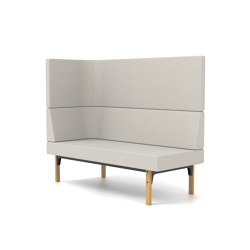Homework chaise (left), highback (left) | Modular seating elements | Derlot