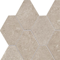 Epika Caramel Mosaico Losanga Dek | Ceramic mosaics | Ceramiche Supergres