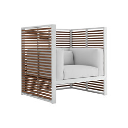 DNA Teak Lounge Chair | Armchairs | GANDIABLASCO
