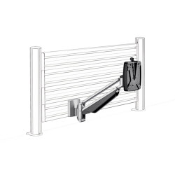 Clu I SlatWall, with organisation-wall mount | Table accessories | Novus