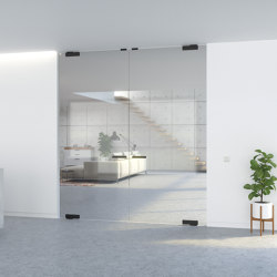 Portapivot GLASS | Double door | Internal doors | PortaPivot