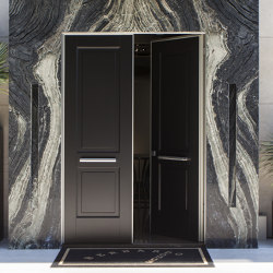 Tekno | The safety door with concealed hinges | Entrance doors | Oikos Venezia – Architetture d’ingresso
