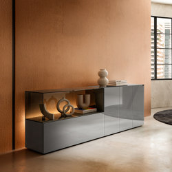 36e8 Glass Sideboard - 1336 | Sideboards | LAGO