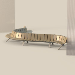 Ascent Double Back | Seating islands | Green Furniture Concept