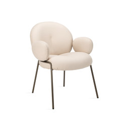 Nana | Outdoor Armchair with steel frame | Chairs | FREIFRAU MANUFAKTUR
