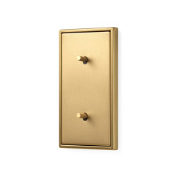 LS 1912 | Switch in classic brass | Toggle switches | JUNG