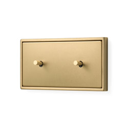 LS 1912 | Switch in classic brass | Toggle switches | JUNG