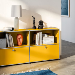 USM Haller Sideboard | Golden yellow | Sideboards | USM